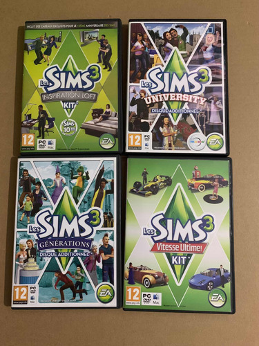 The Sims 3 Lote De Expansiones Para Pc En Francés