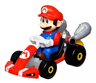 Hot Wheels Mariokart Mario Bros Standard Kart Sellado Nuevo