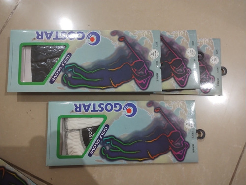 Imagen 3 de 5 de Guantes De Golf Gostar Extra Fine De Cabretilla