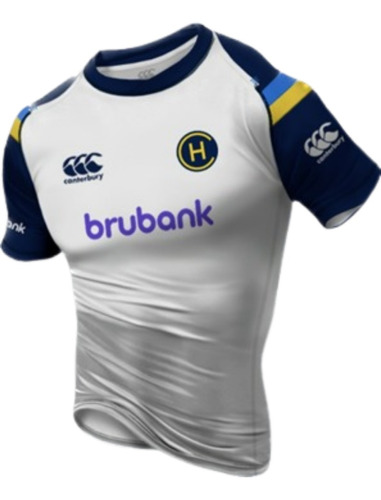 Camiseta Canterbury De Rugby Entrenamiento Reforzada Agarre