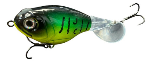Señuelo Whopper Plopper 9.3cm 16grs Helice Sup Dorado Tarari Color Firetiger