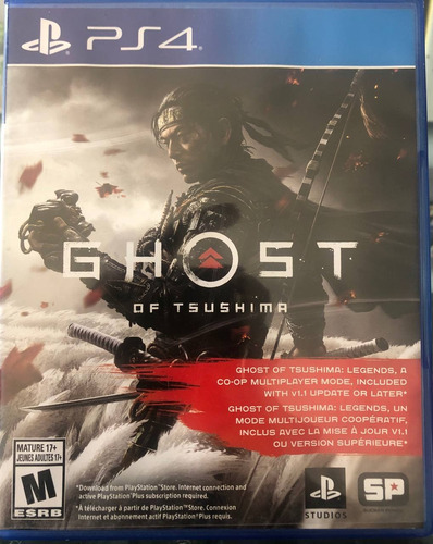 Ps4 Ghost Of Tsushima (Usado)