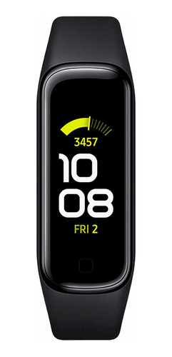 Samsung Galaxy Fit2 (Bluetooth) Sport 1.1" caja 46.6mm de plástico negra, malla black de tpu y bisel negro de dlc SM-R220