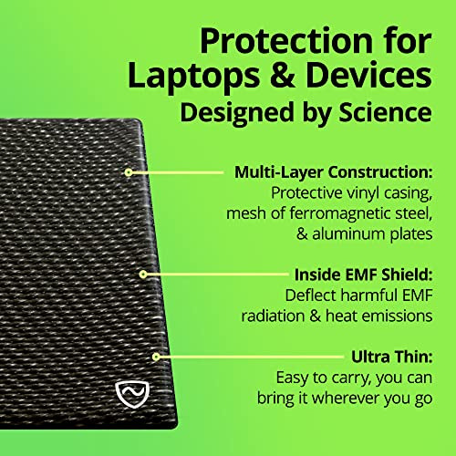 Almohadilla Lap Shield Laptop Y Tablet, Escudo Antirrad...