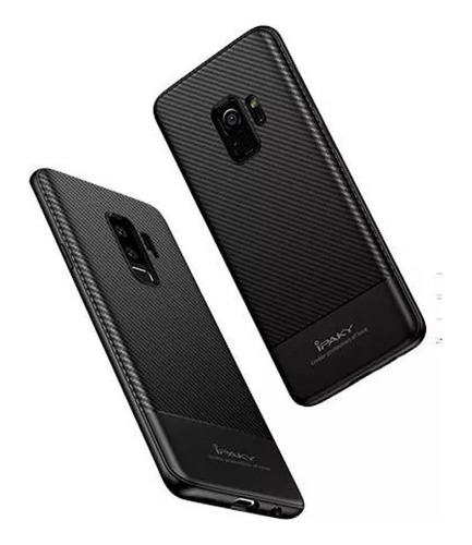 Samsung Galaxy S9 Carcasa Carbono Premium Ipaky - Prophone