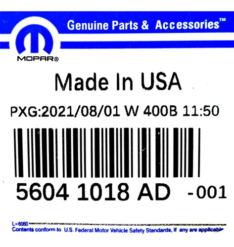 Sensor Map Cherokee 3.7 Kj Kk 2003-2015 Mopar Tienda Fisica