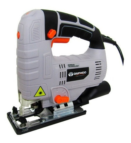 Imagen 2 de 10 de Sierra Caladora Daewoo 800 Laser Vel Variable Pendular Guia