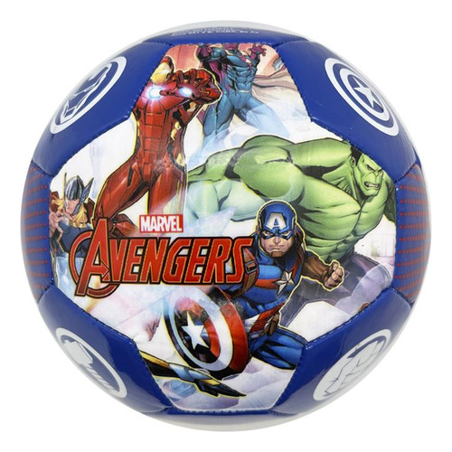 Pelota Infantil Nro 3 Avengers Capitán América Lic Oficial
