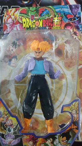 Muñeco Trunks. 16cm Articulado. Muñeco Dragon Ball Z Trunks 