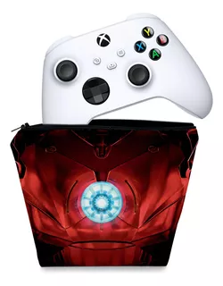 Capa Para Controle Xbox Series S X Case Iron Man Homem Ferro