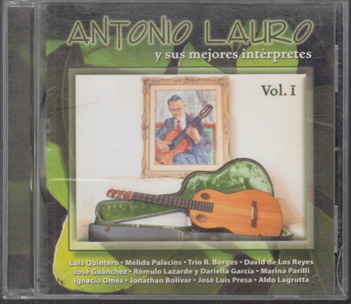 Antonio Lauro. Vol. I. Mejores. Cd Original Usado Qqa. 