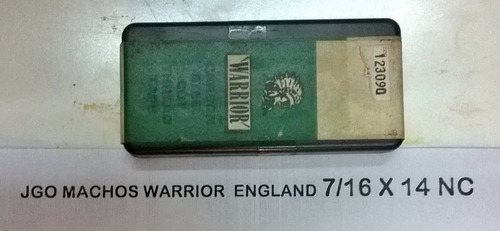Jgo Machos Warrior 7/16 X 14 Nc. England