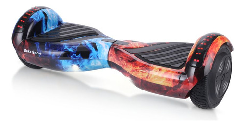 Hoverboard D43 Fogo E Água Com Alcance De Até 10km 100kg