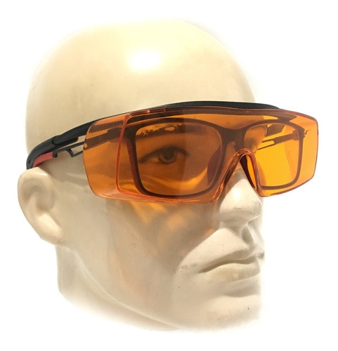 Óculos Laranja Bloqueador Azul - Escuridão Virtual | Frete