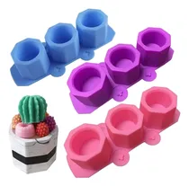 Comprar Noa 3 Molde Silicona Maceteros Yeso Cemento Suculentas Vela