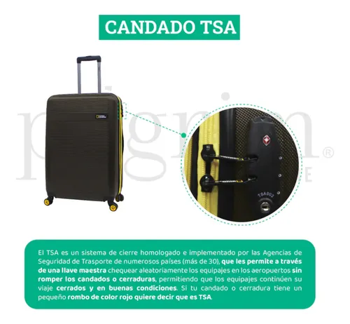 Candado Tsa Con Clave Morado