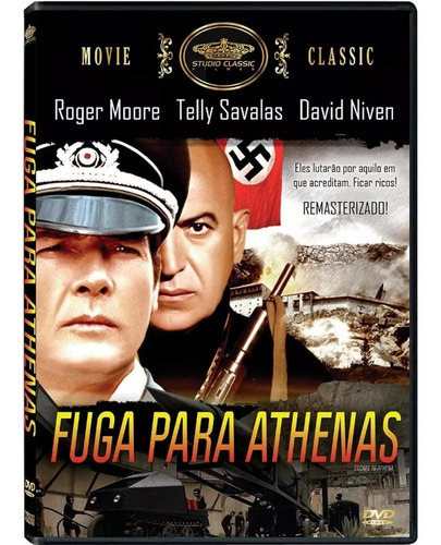 Fuga Para Athenas - Dvd - Roger Moore - Telly Savalas