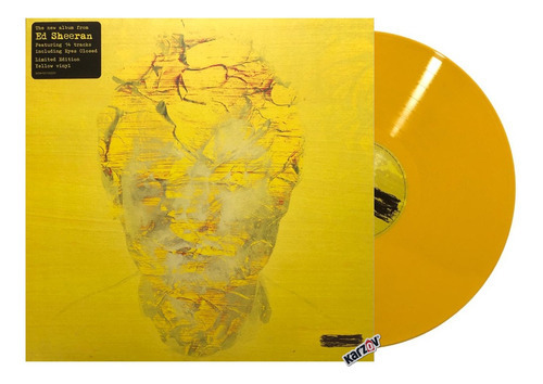 Ed Sheeran ( - ) Menos / Subtract Yellow Amarillo Lp Vinyl