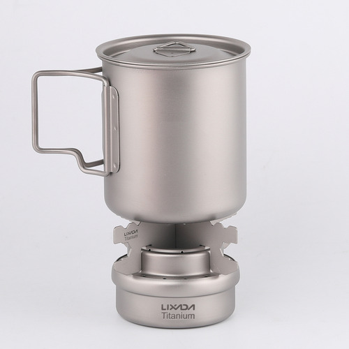 Estante Para Estufas De Alcohol Lixada Outdoor Y Set Combina