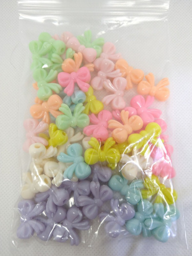 50 Laços Infantil Passante Entremeio 15x20mm Pulseiras E Etc