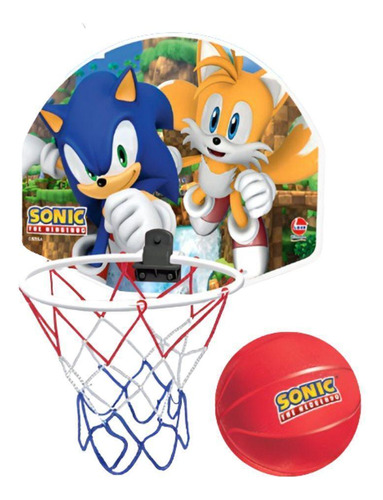 Tabela De Basquete Infantil Sonic Com Bola - Lider