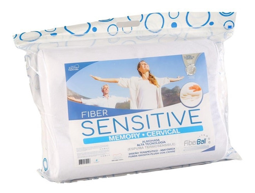 Almohada Fiberball Sensitive Cervical Memoria Inteligente