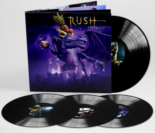 Rush Rush In Rio Box 4 Vinilos