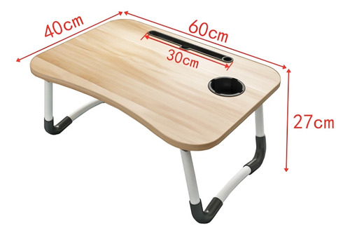 Mesa Plegable Para Cama Y Notebook Multifuncional