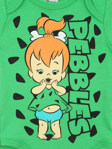 Imagen 4 de 7 de Pañalero Picapiedra Pebbles Niña Original Ropa De Bebe 21426