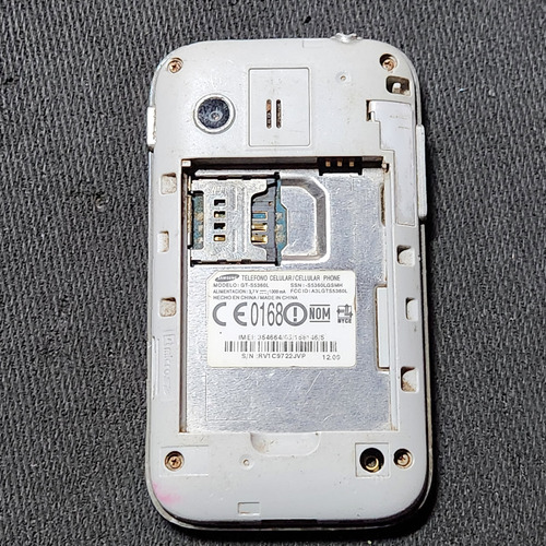 Samsung Young Mini S5360l Para Piezas, Leer Descripcion! (Usado)