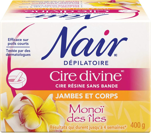 Nair Cire Divine - Kit De Cera Para Depilación Corporal Apto
