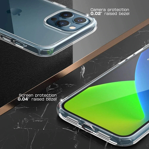 Case Supcase Ub Style Para iPhone 12 Pro 6.1 Clear