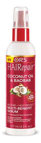Ors Hairepair Restore And Heat Protect Serum Multi-benefici.