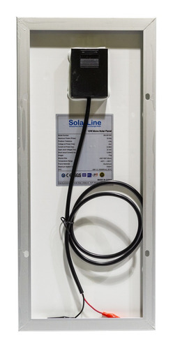Imagen 2 de 3 de Panel Solar Fotovoltaico P/ Electrificador Boyero 10wp 10 W