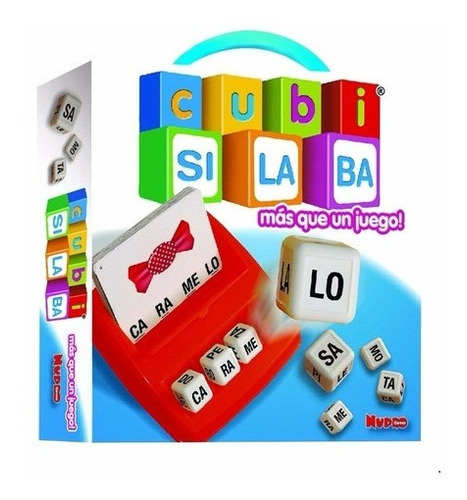 Juego De Mesa Cubi Sílaba Nupro Games 1077