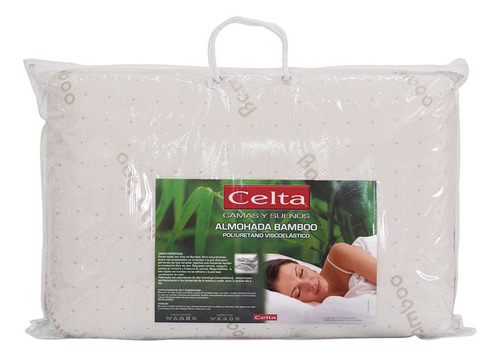 Almohada Celta Bamboo Viscoelástica 60x40 Cm 