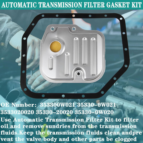 Kit De Juntas De Cárter De Aceite De Filtro De Transmisión A
