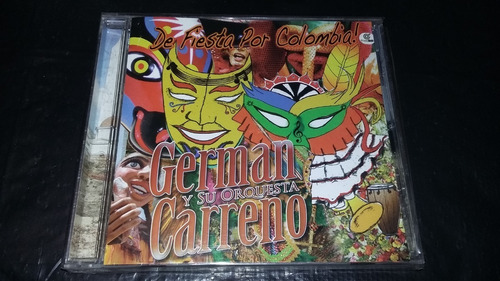 German Carreño Y Su Orquesta De Fiesta Cd Carnaval Cumbia