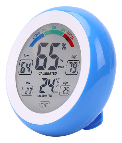 Reloj Despertador Digital Con Termómetro E Higrómetro