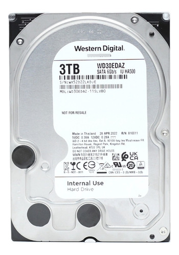 Disco Rigido Interno Western Digital 3tb Wd30edaz Sata 3.5 5400rpm