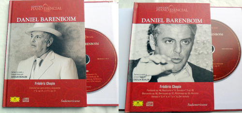 Daniel Barenboim * Chopin : Piano Esencial 2 Cds + Libros