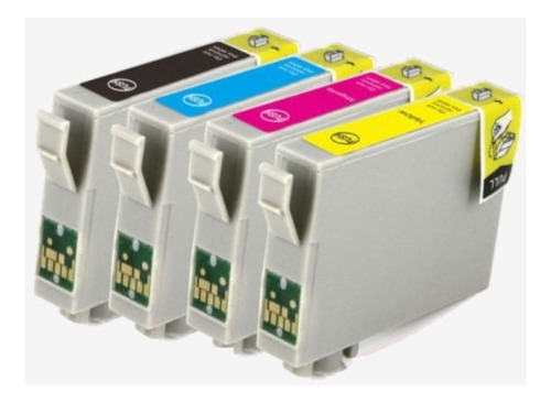 Combo Cartuchos Alternativos 133 135 Para Epson Tx135 125 25