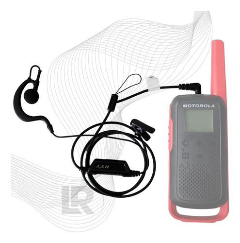 Kit 9 Fone Ptt Microfone Rádio Resistent Hytera Tc320 T210br