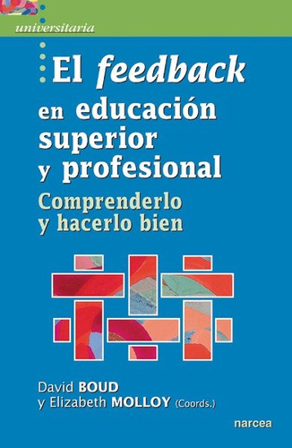 Libro El Feedback En Educaciã³n Superior Y Profesional - ...