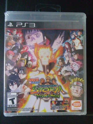 Naruto Shippuden Ultimate Ninja Storm Revolution Ps3 Nuevo