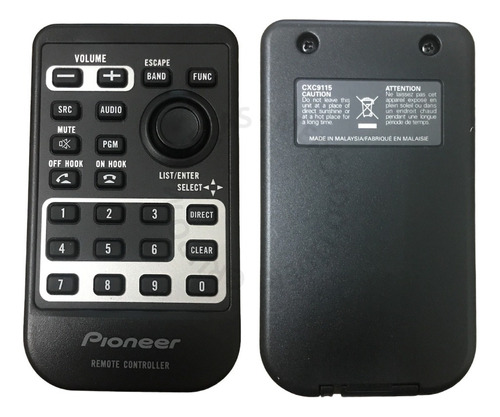 Controle Remoto Pioneer Cxc9115 / Deh-p9080bt / Deh-p8080bt
