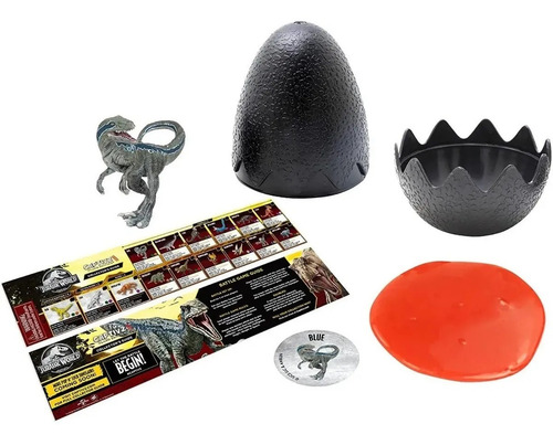 Huevo Dinosaurio Figura Sorpresa Jurassic World C/slime