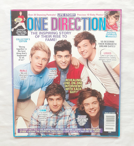 One Direction Life Story Revista En Ingles Posters Oferta 