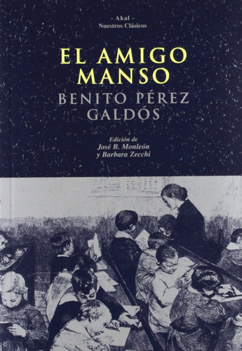 Libro El Amigo Manso De Pérez Galdós Benito
