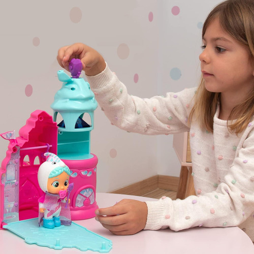 Playset Bebes Llorones Castillo De Cristal De Elodie
